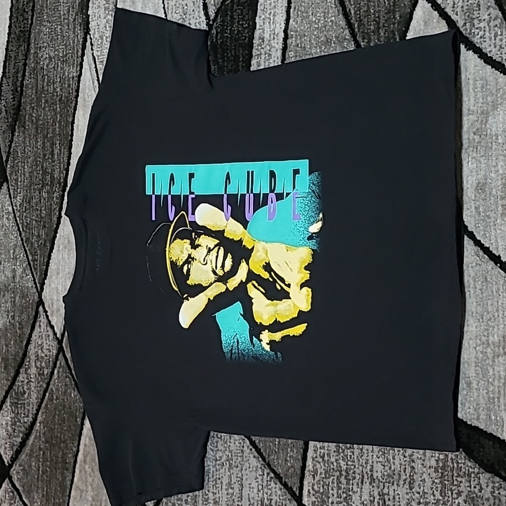 ICE CUBE LICENSED GRAPHIC DESIGN CREW-NECK UNISEX TEE-SHIRT PRICE FIRM